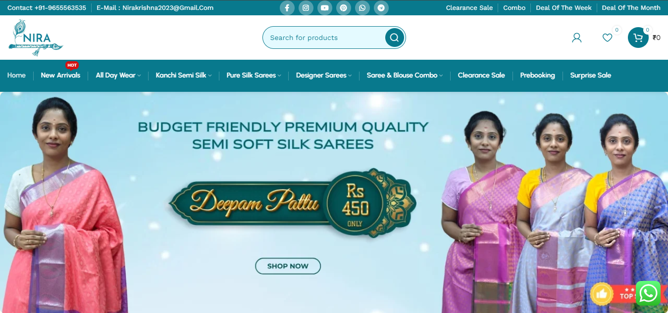 NIRA SAREES SS